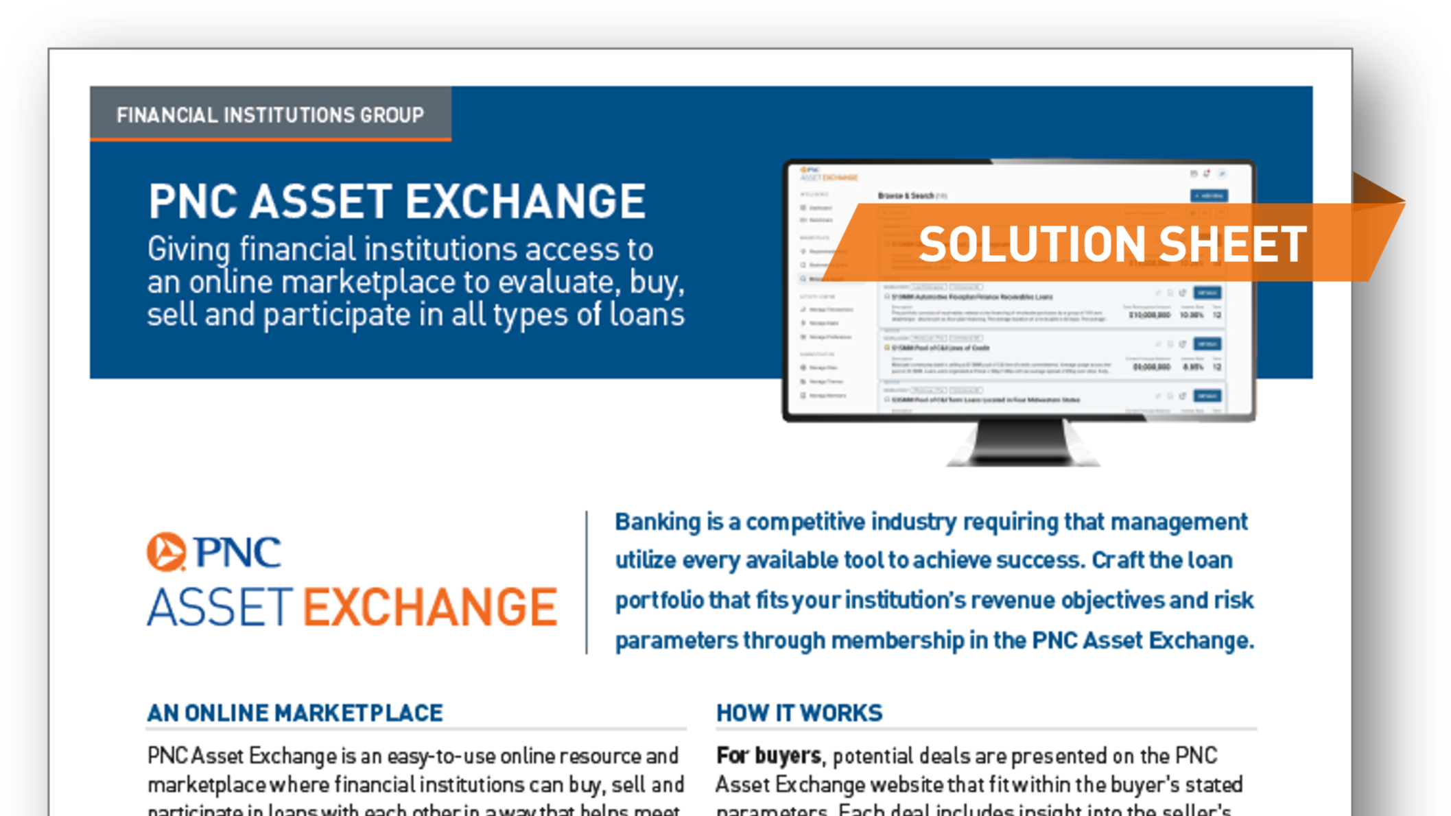PNC Asset Exchange - Client Solution Sheet-2